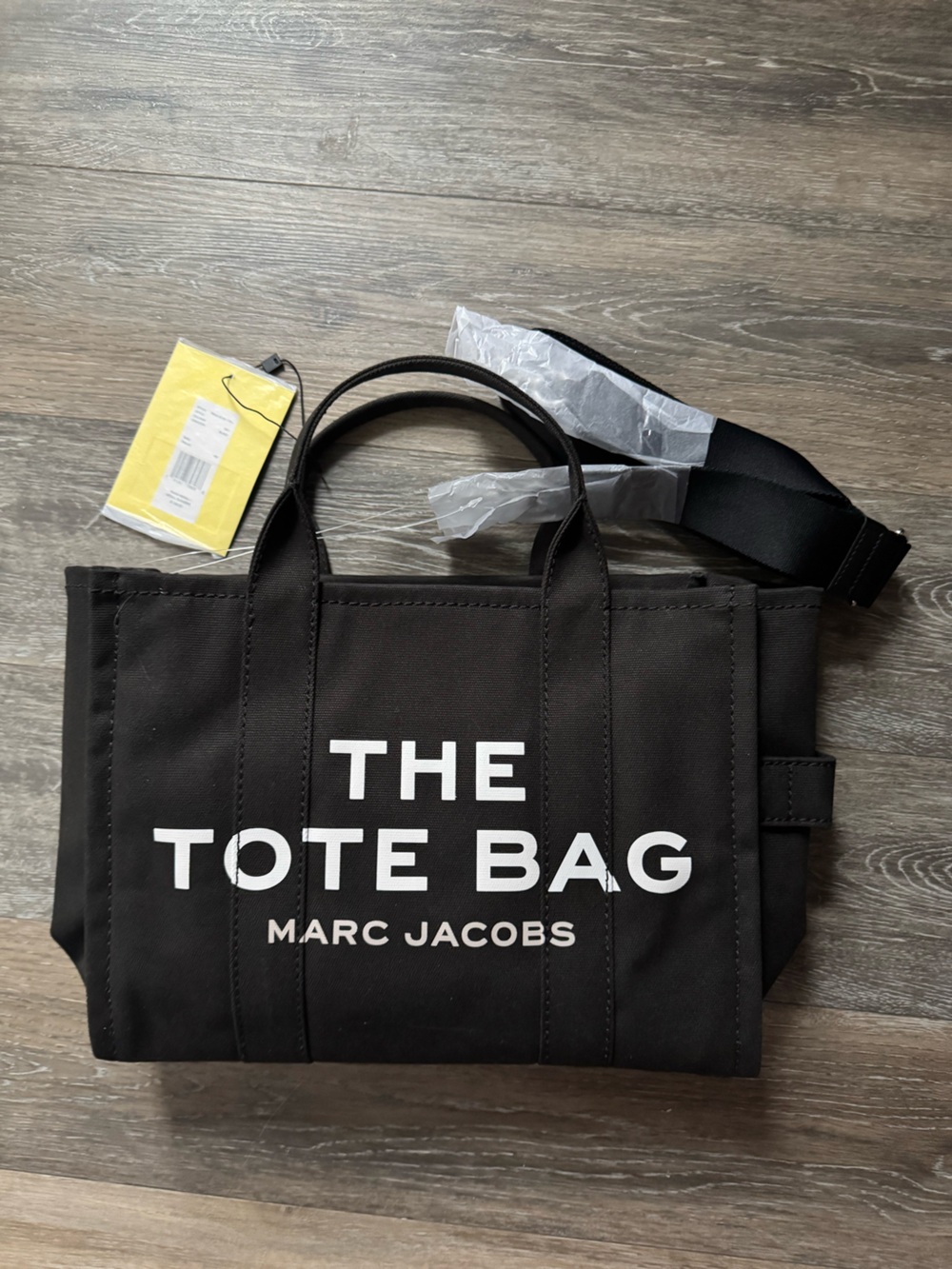 Marc Jacobs Black The Tote Bag NWT